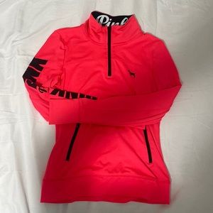 hot pink victoria secret athletic sport sweater